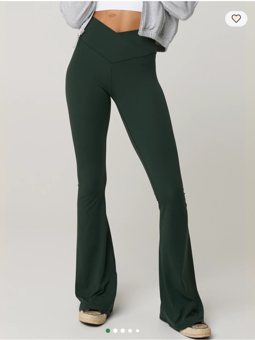 #232. OFFLINE By Aerie Real Me High Waisted Crossover Flare Legging